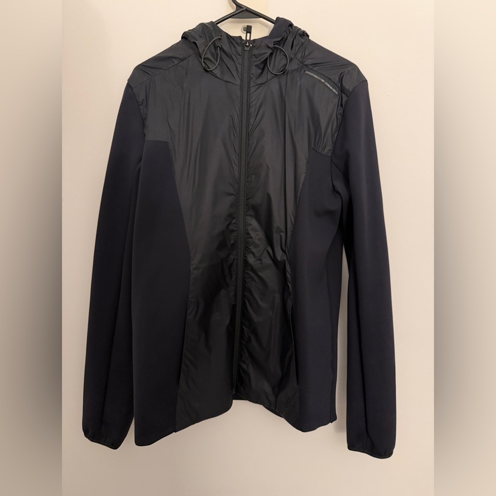 Porsche Design Black Windbreaker Jacket
